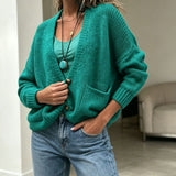 Wide Fit Women's Knit Cardigan – Casual, Soft and Versatile Style