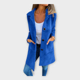 Kertu | Elegant Coat with Stylish Fastening
