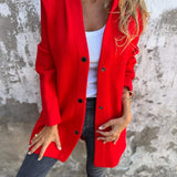 Casual Women's Hooded Button Cardigan - Comfort and Style
