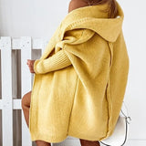 Long Women's Cardigan | With Hood