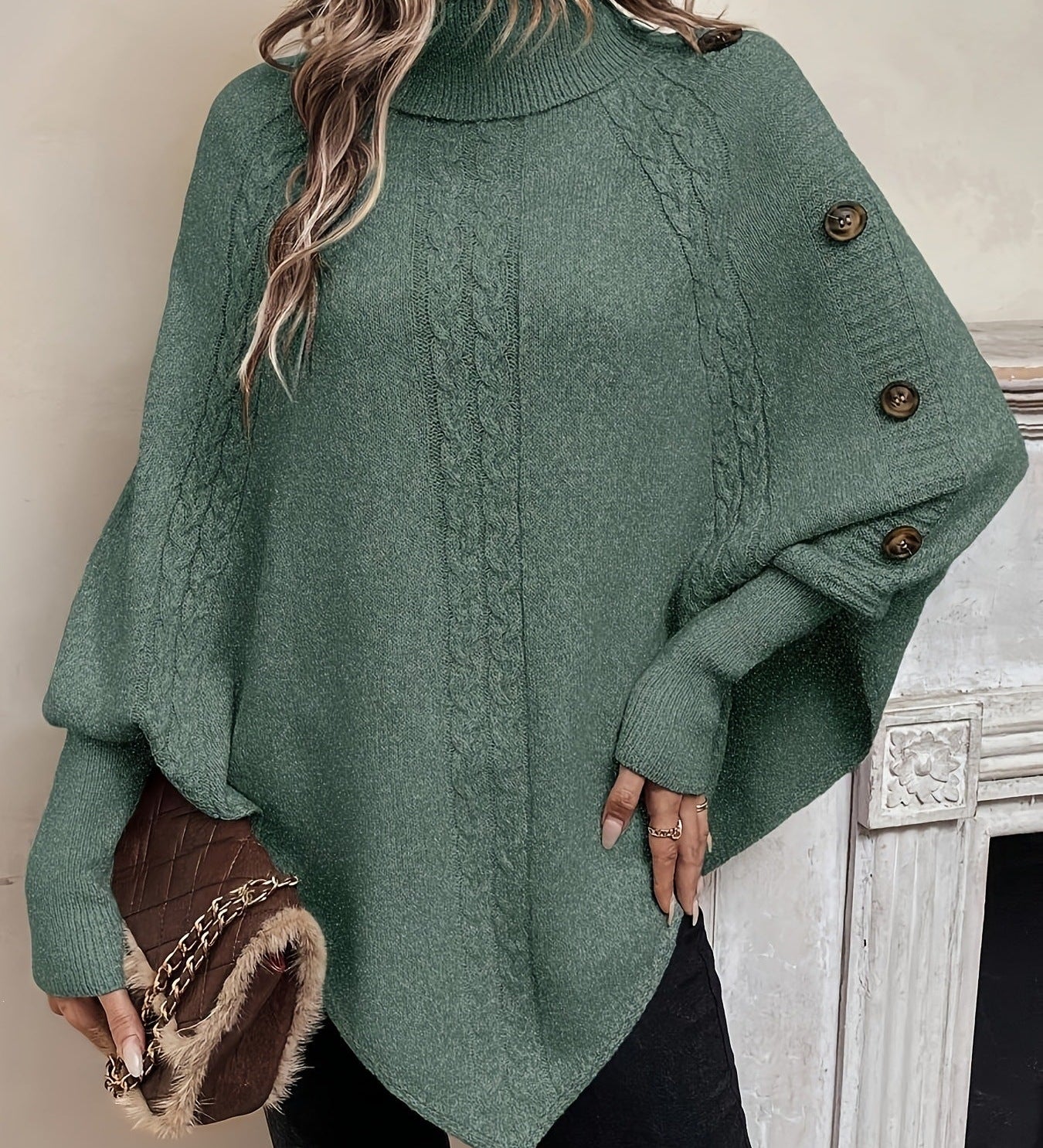 Plain women's sweater - Soft and relaxed