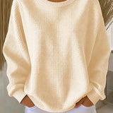 Women's quilted patchwork sweatshirt - Soft and casual