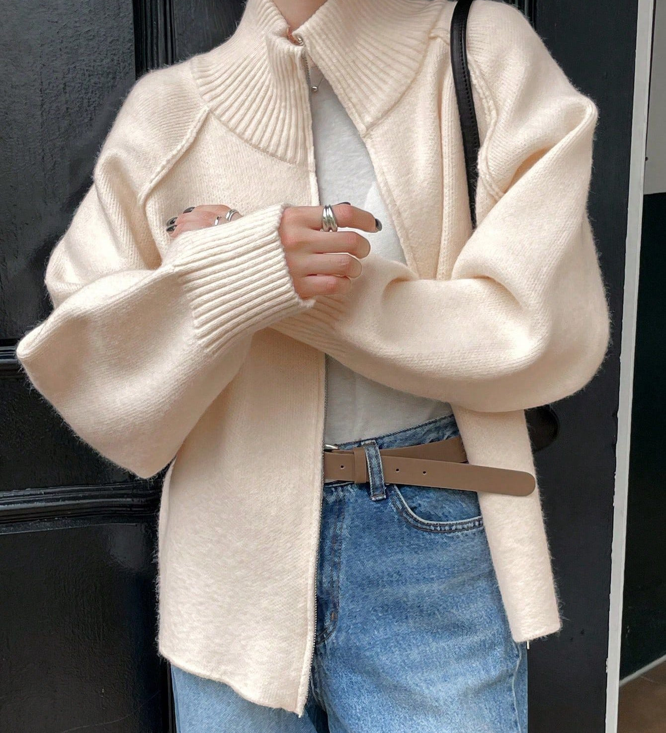 Women's Relaxed Fit Knit Coat - Soft and Easy