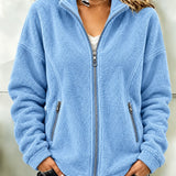 Women's loose-fit long-sleeve cardigan – Flowy and elegant
