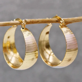 Luxury Refined Gold Earrings