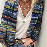 Women's Colourful Knitted Cardigan – Soft and Comfortable Casual Style