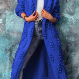 Long Women's Knitted Gilet
