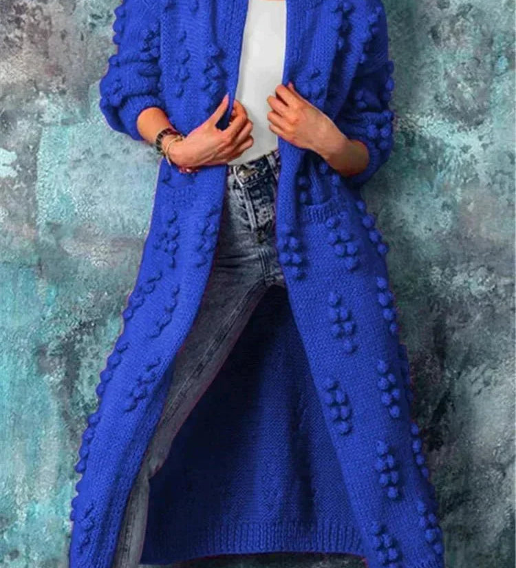 Long Women's Knitted Gilet