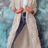 Long Women's Knitted Gilet