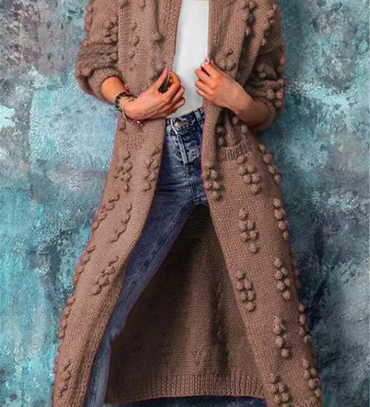 Long Women's Knitted Gilet