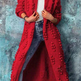 Long Women's Knitted Gilet